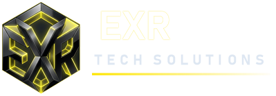 EXR Tech Solutions - Official 3D Logo